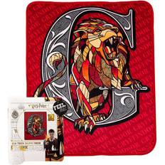 Harry Potter Roar For Gryffindor 40 x 50 Inch Silk Touch Sherpa Throw Blanket