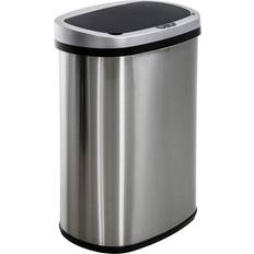 BestOffice Kitchen Trash Can with Lid Touch Free High-Capacity 13.21gal