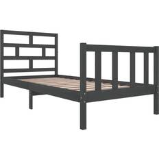 vidaXL Bed Frame Solid Pine 69.5cm Bettrahmen 90X200cm