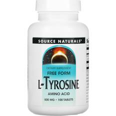 Kisel Aminosyror Source Naturals L-Tyrosine 500mg 100 st