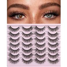 Kiromiro Faux 3D Mink Lashes 14mm Black 14-pack