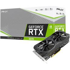 GeForce RTX 3070 - Nvidia GeForce Schede Grafiche PNY GeForce RTX 3070 Uprising Dual Fan LHR HDMI 3xDP 8GB