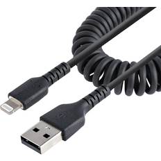 StarTech Coiled USB A-Lightning 2.0 1.6ft