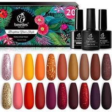 Gel polish kit Beetles Brighten Your Style Gel Polish Kit B-Full Maroon 23-pack