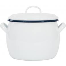 Kockums Jernverk White with lid 4 L 20.6 cm