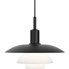 Ph 5 5 pendel sort Louis Poulsen PH 5/5 Black/White Pendel ∅ 50cm