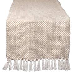 Turkosa Bordsdukar DII Woven Basics Bordsduk Svart, Guld, Brun, Beige, Grå, Turkos, Blå, Röd, Natur (182.9x38.1cm)