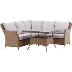 Venture Design Konstrotting Loungeset Utemöbler Venture Design Vikelund Loungeset, 1 Bord inkl. 3 Soffor