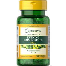 Evening primrose oil Puritan's Pride Evening Primrose Oil with GLA 500mg 100 stk