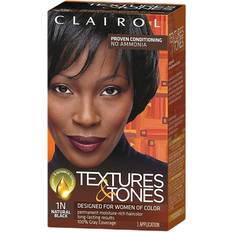 Hair Products Clairol Textures & Tones Permanent Hair Color 1N Natural Black