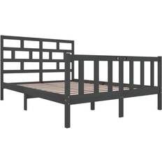 vidaXL Bed Frame Solid Pine 69.5cm Bettrahmen 140x200cm