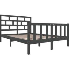 vidaXL Bed Frame Solid Pine 69.5cm Sängram 150x200cm