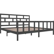 vidaXL Bed Frame Solid Pine 69.5cm 180x200cm