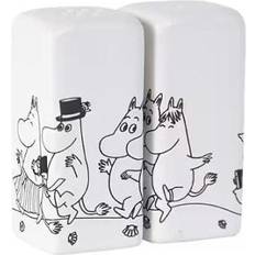 Pluto Produkter Salière Et Poivrier Famille Moomin Blanc Moulin à sel, Moulin à poivre 7cm