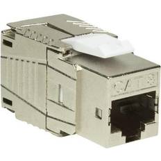 Cables LogiLink Keystone RJ45 Cat8.1 STP Mono Adapter