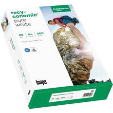 Papyrus Recyconomic Pure White ISO 90 A 4 500 Sheets 80 g 80g/m² 500stk