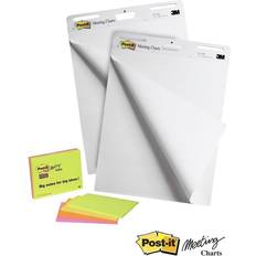 Vita Sticky Notes Post-it Easel Pad Self-adhesive 30 Sheets 762x635mm Ref FT510105826 [4x Free Not