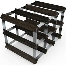 RTA Traditionally Black Ash Wine Rack 33x23cm