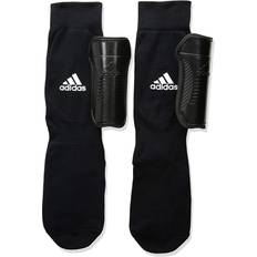 Soccer Adidas Performance Youth Sock Shin Guards - Black/Core White