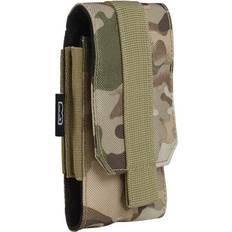 Beige Futteral Brandit Molle Phone Pouch medium (Tactical Camo, One Size)