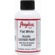 Angelus Acrylic Leather Paint Flat White 4oz