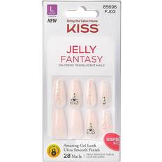 Kiss Jelly Fantasy Sculpted Nails Jelly Juice 28 pcs