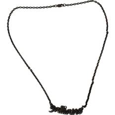 Gray Necklaces John Galliano Pendant Necklace - Grey/Transparent