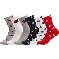 Champion Girls Underwear Champion Kid's Crew Socks 6 Pcs