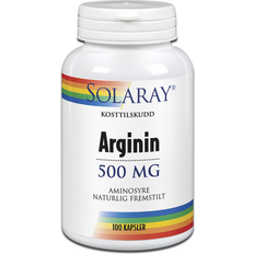 L arginin Solaray L-Arginin 100 kapslar 100 st