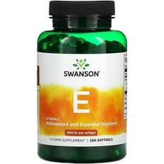 Vitamin e 400 Swanson Vitamin E 400 IE 250 Bløde Kapsler