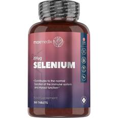 Selen Tabletter, 365 tabletter 200 mcg Til hårtab og negle