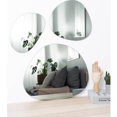 Incado Design spejlsæt Warm Grey Vægspejl