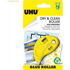 Arts et Métiers UHU Glue Roller Non Permanent 6.5 mm 50520 8.5 m Yellow