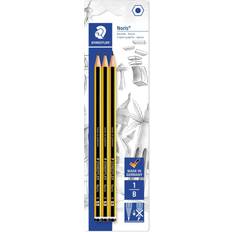 Staedtler NORIS Blyant 1B 3 stk. 100% PEFC