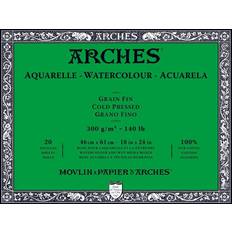 Arches Watercolor Block Cold Pressed 18x24" 300gm 20 sheets