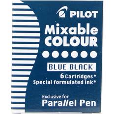 Pilot Parallel Pens refills, blue black pack of 6