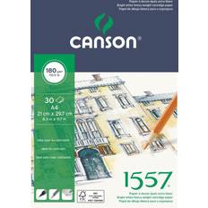 Papeles Canson Bloc De Papel Dibujo 1557 21 cm x 29.7 cm