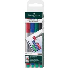 Hobbymaterial Faber-Castell Multimark 1526 M Non-Permanent Folienstifte Set 1.0 mm Mehrfarbig