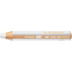 Stabilo Färgpennor Stabilo Akvarellfärgad penna woody vit, 3 stycken
