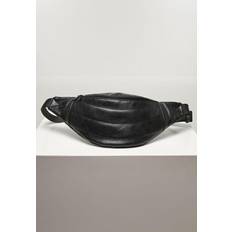 Urban Classics Puffer Imitation Leather Shoulder Bag black one size