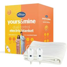 Yours & Mine Dual Control Electric Blanket Double