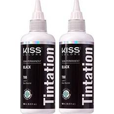 Kiss Tintation Semi-Permanent Hair Color Negro 148ml 2-pack