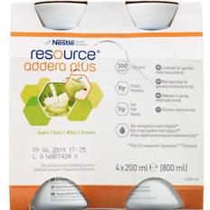 Resource Vitaminer & Kosttillskott Resource Addera Plus Äpple 4 x 200 ml