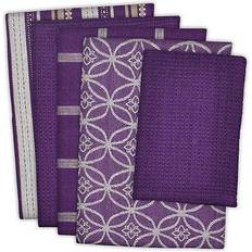 Purple Kitchen Towels Design Imports Assorted Kitchen Towel Brown, Green, Yellow, Black, Purple, Red (71.1x45.7cm)