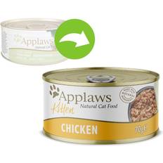 Applaws kitten Applaws Kitten Latas De Comida Húmeda Para Gatito 6x70 g - 3 Variedades