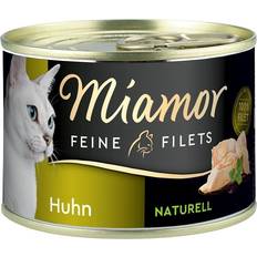 Miamor 24x156 Naturel Kylling & Skinke Fine Fileter Kattemad