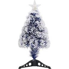 Fibre Julepynt vidaXL Artificial Christmas Tree With LED Lights Juletræ 64cm