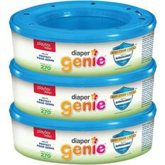 Blue Diaper Waste Bags Playtex Baby Diaper Genie Refill 3-pack