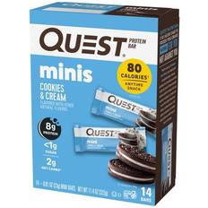 Mjölkprotein Proteinpulver på rea Quest Nutrition Mini Cookies & Cream 14 st