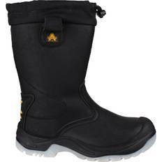 Amblers Steel FS209 Safety Pull On Mens Boots Riggers Safety Noir